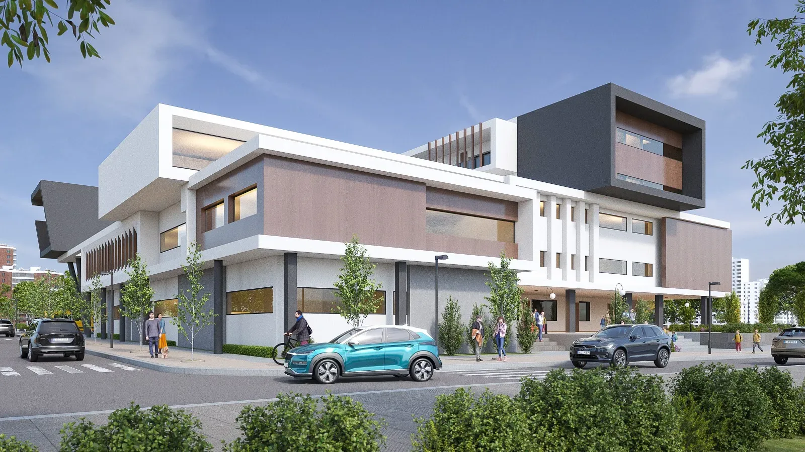 Vue 02 — Ecole Scolaire Majestic Sale Eljadida
